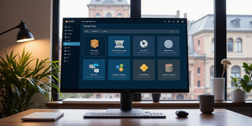 图像识别系统界面,显示图片上传区域和识别结果,科技感强